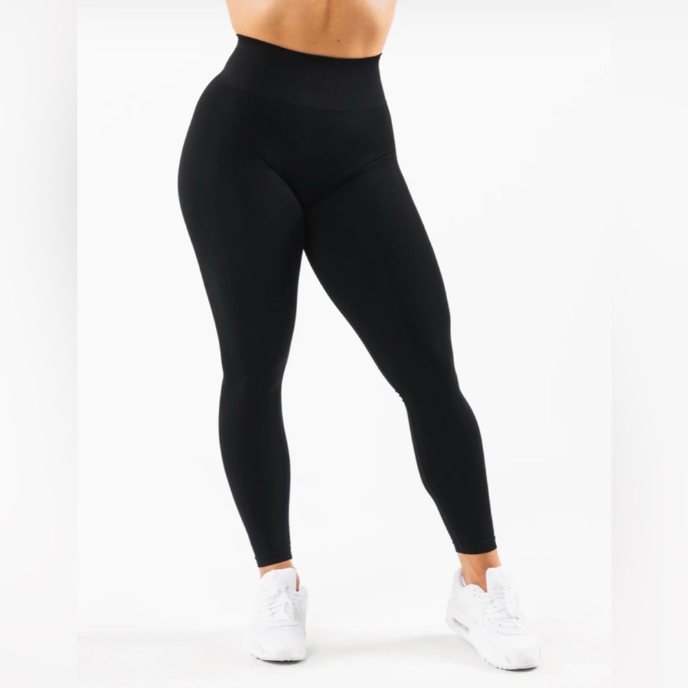 ALPHALETE AMPLIFY LEGGINGS BLACK SMALL - Picture 2 of 7
